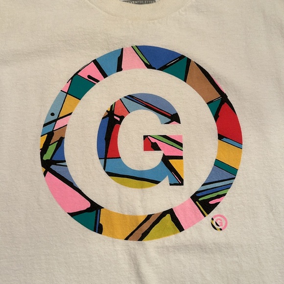 The Seventh Letter “G-stamped” t-shirt // size large - Picture 2 of 4